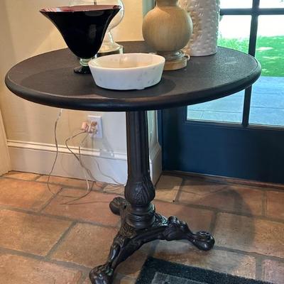 Metal Restoration Hardware table