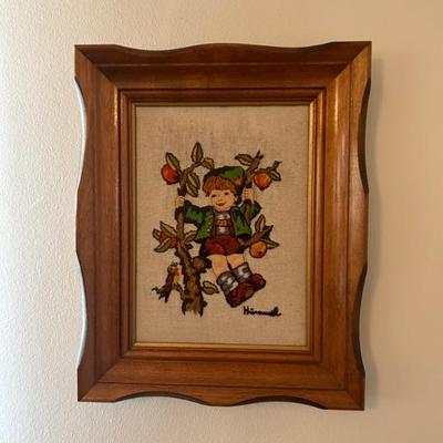 Embroidered artwork