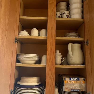 Dishes, plates, cups