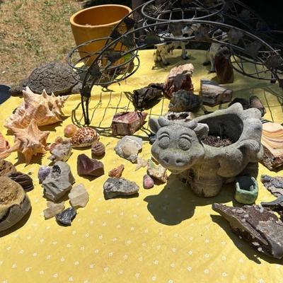 Curated rock collection 