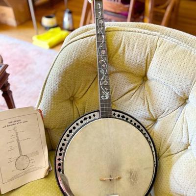 Melody King ornate 1920s Banjo
