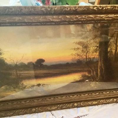 Plein air pastel 