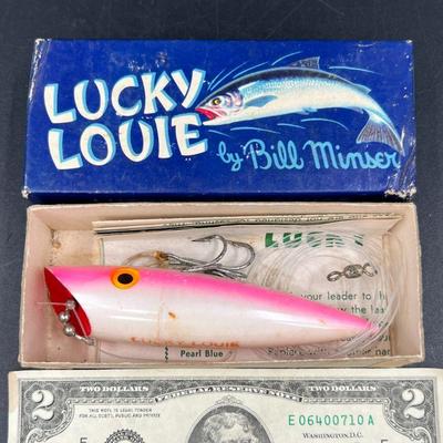 Vintage fishing lures