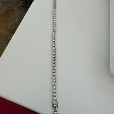 Swarovski crystal tennis bracelet 
