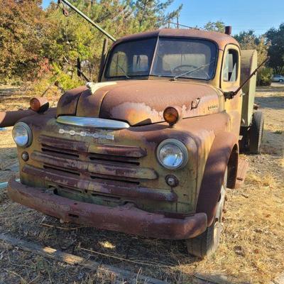 1950s Dodge B Series  Truck https://levyestateservices.hibid.com/lots