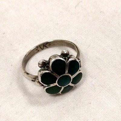 NAVAJO STERLING SIGNED RING