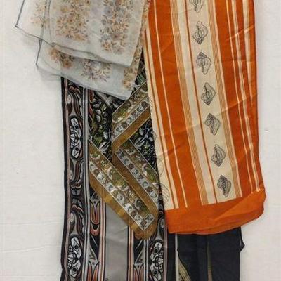 SIGNED VINTAGE SCARVES, ECHO