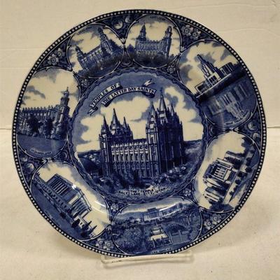 ANTIQUE - LATTER DAY SAINTS PLATE