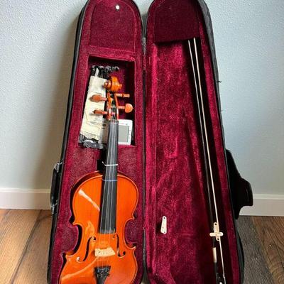 Violin, Bow And Case