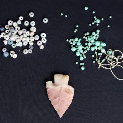 Roman/Byzantine beads w/ Arrow Head