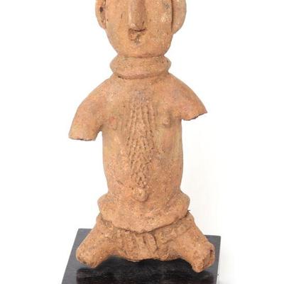 Ancient Terracotta Bura Figure
