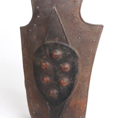 Archers Shield w/ Medici Family Coat of Arms, Circa 1800-1890