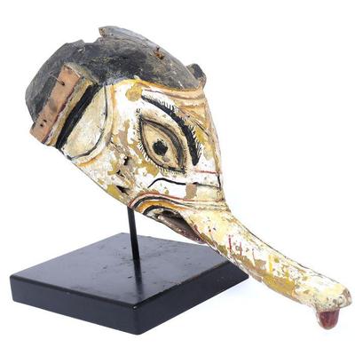 North Indian Painted Elephant Mask