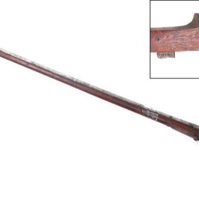 Enormous Indian "Toradar" Matchlock Gun