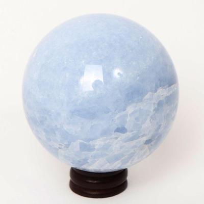Stunning Sky Blue Aquamarine Polished Sphere