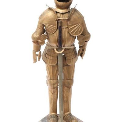 Miniature Suit of Armour on Custom Stand