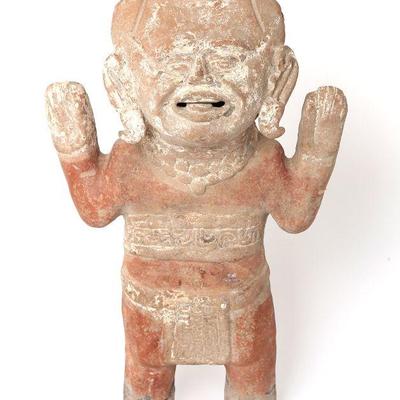 Tall Sonriente Smiling Figure, Remojadas Veracruz 300 CE -900 CE