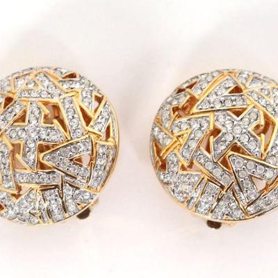 Beautiful Vintage Style Clip-On Earrings
