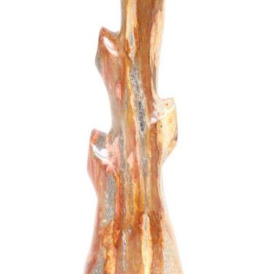 Lovely Polished Petrified Wood Jewelry Stand