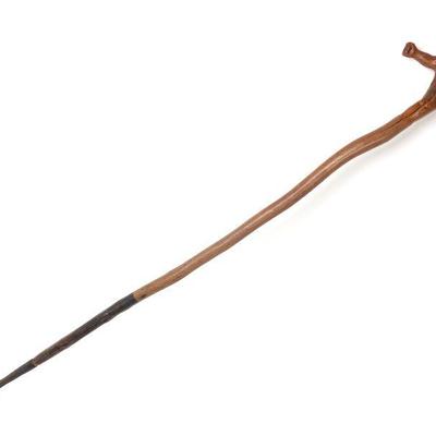African Figural Walking Stick