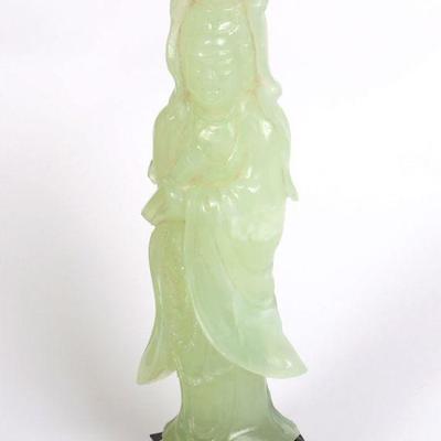 Chinese Hardstone Statue of Guanyin