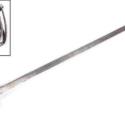 Fine 17th C. English Mortuary Sword