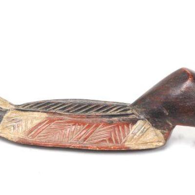 African Hand Carved Rooster