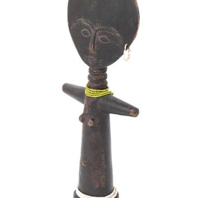 Asante Akuaba Fertility Doll, 20th c.