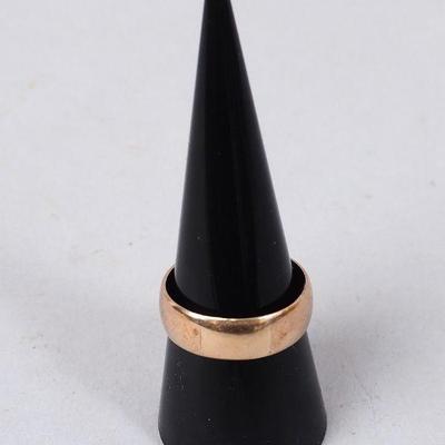 10K Gold Men's Wedding Band