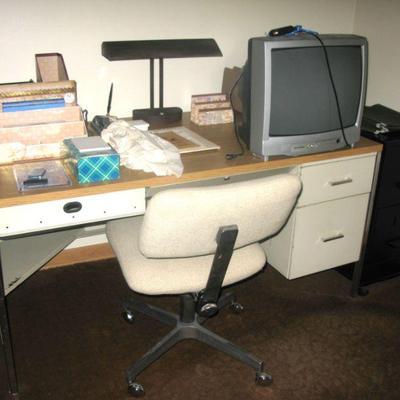 BUY IT NOW metal desk  $65.00
BUY IT NOW desk chair $30.00