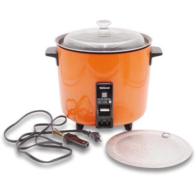 Vintage National Electric Multi Rice Cooker With Glass Lid