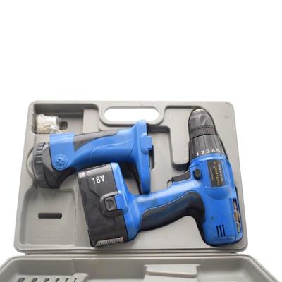 18V Cordless Drill With Battery And Flashight