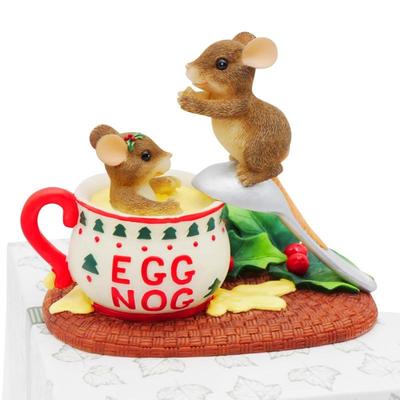 Charming Tails "Dive Into Holidays" Figurine by Fitz & Floyd