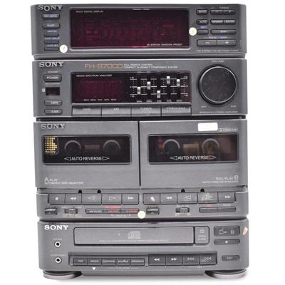 Sony Compact Disc Deck Receiver & Speaker System