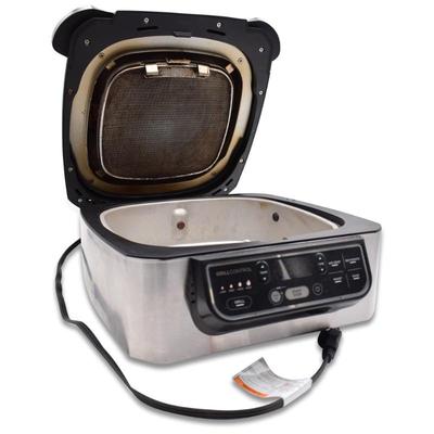 Ninja Foodi AG400 5-in-1 Indoor Electric Countertop Grill w/4qt Air Fryer