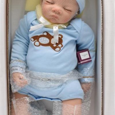 "Sweet Dreams, Baby Matthew" Lifelike Baby Doll by the Ashton-Drake Galleries