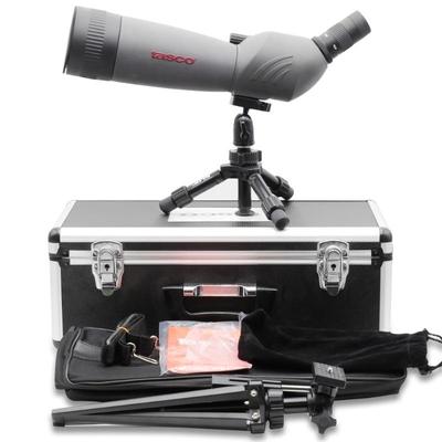 Tasco 20-60x60mm Angled Spotting Scope w/Slik Mini-Pro DQ Tripod