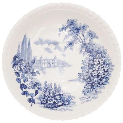 Vintage Ceramic Plate "Castle On The Lake" By Johnson Brothers England