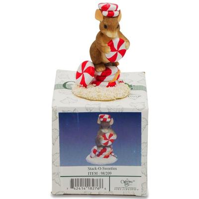 Charming Tails "Stack O' Sweeties" Figurine by Fitz & Floyd