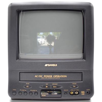 Sansui TV VCR VHS Combo #Com0960
