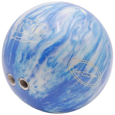 Storm Blue/White Ice Storm Polyester Bowling Ball