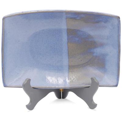 Large Blue Ceramic Dish