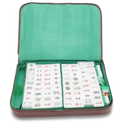Vintage Mah Jong Set In Zipper Case