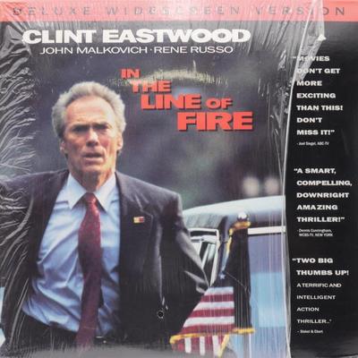 In The Line Of Fire - Clint Eastwood: Deluxe Widescreen Version Laserdisc