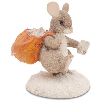 Silvestri Charming Tails "Mail Mouse" Christmas Figurine