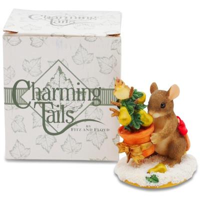 Charming Tails "On The First Day of Christmas" Figurine by Fitz & Floyd
