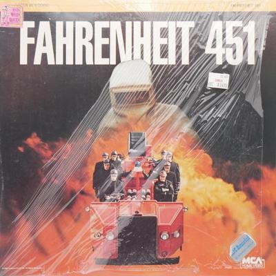 Fahrenheit 451 Laserdisc - Oscar Werner, Francois Truffaut (1966)