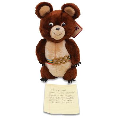 1980 Moscow Olympic Games Mascot "Misha" Bear