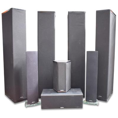 Lot Of 8 Definite Technology Speakers