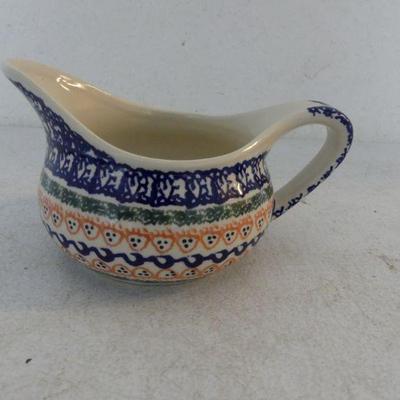 Boleslawiec Zaklady Ceramiczne Gravy/Sauce Boat